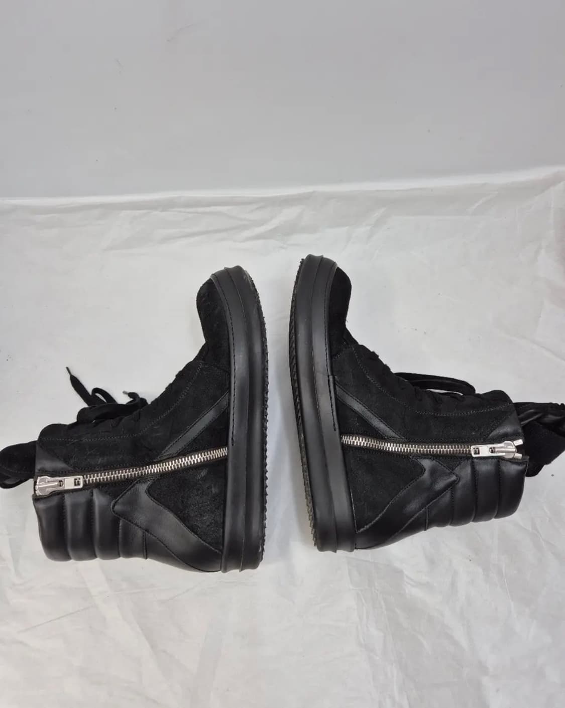 Rick Owens suede geobasket black 42 상품이미지2