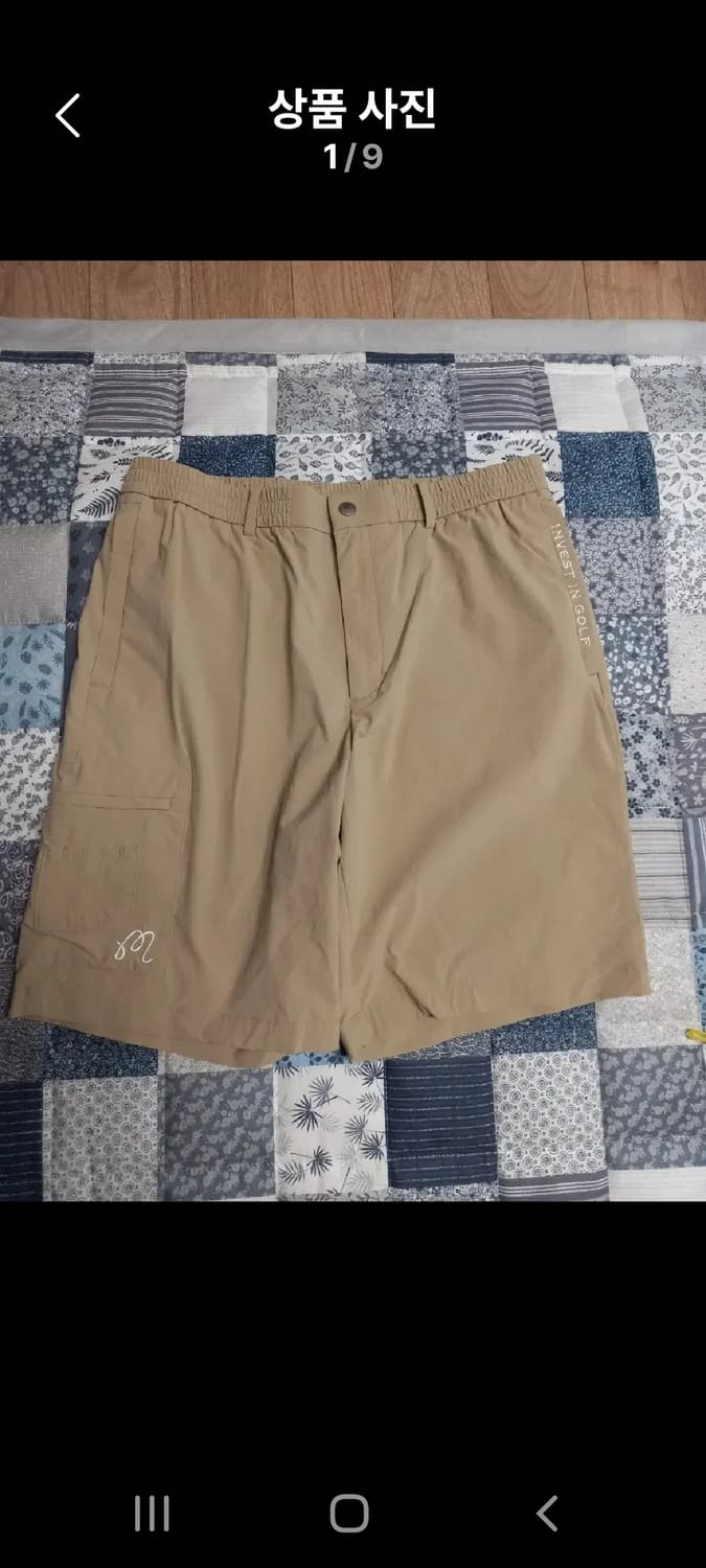 말본 골프 하프팬츠      88(34~35) 상품이미지1