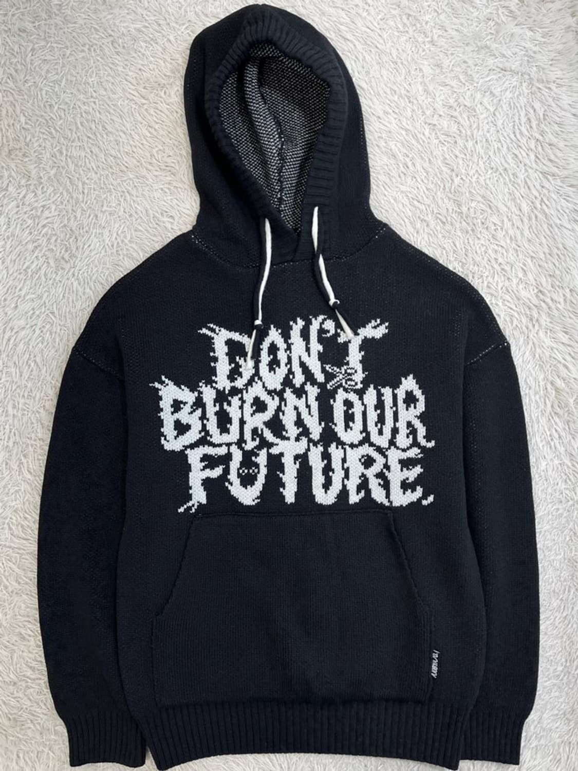 아조바이아조 니트 후드 티셔츠/#2709 상품이미지1