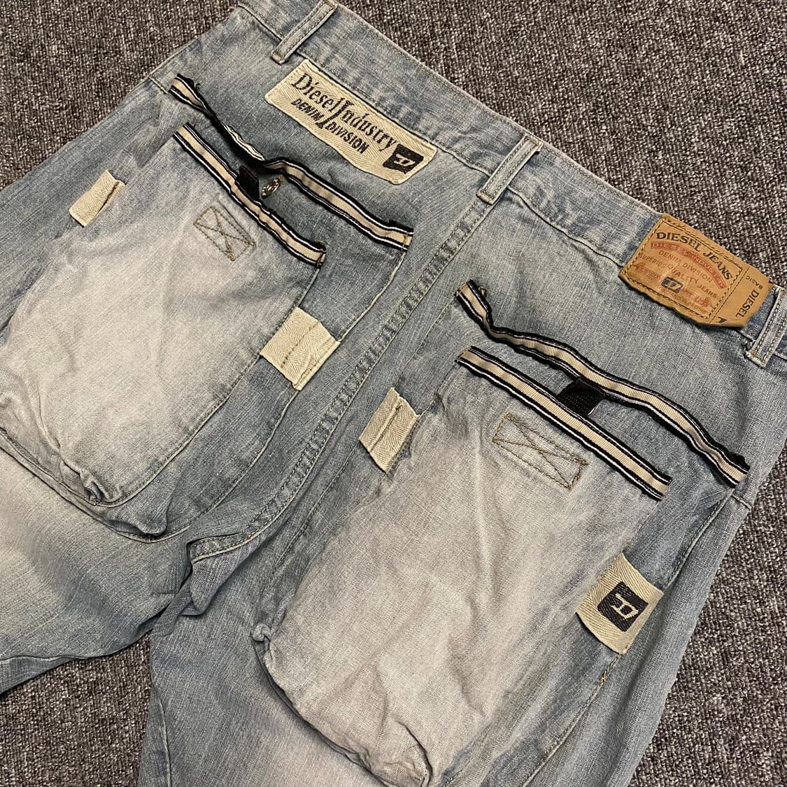 🌊Diesel Bootscut Denim Cargo Pants 상품이미지3