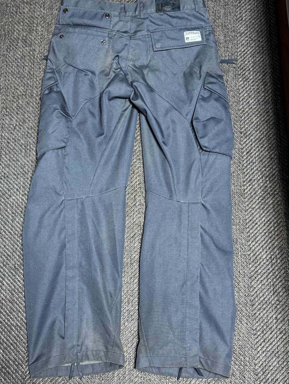 (M) 지용킴 코오롱 스포츠 3D 팬츠 인디고컬러 상품이미지2