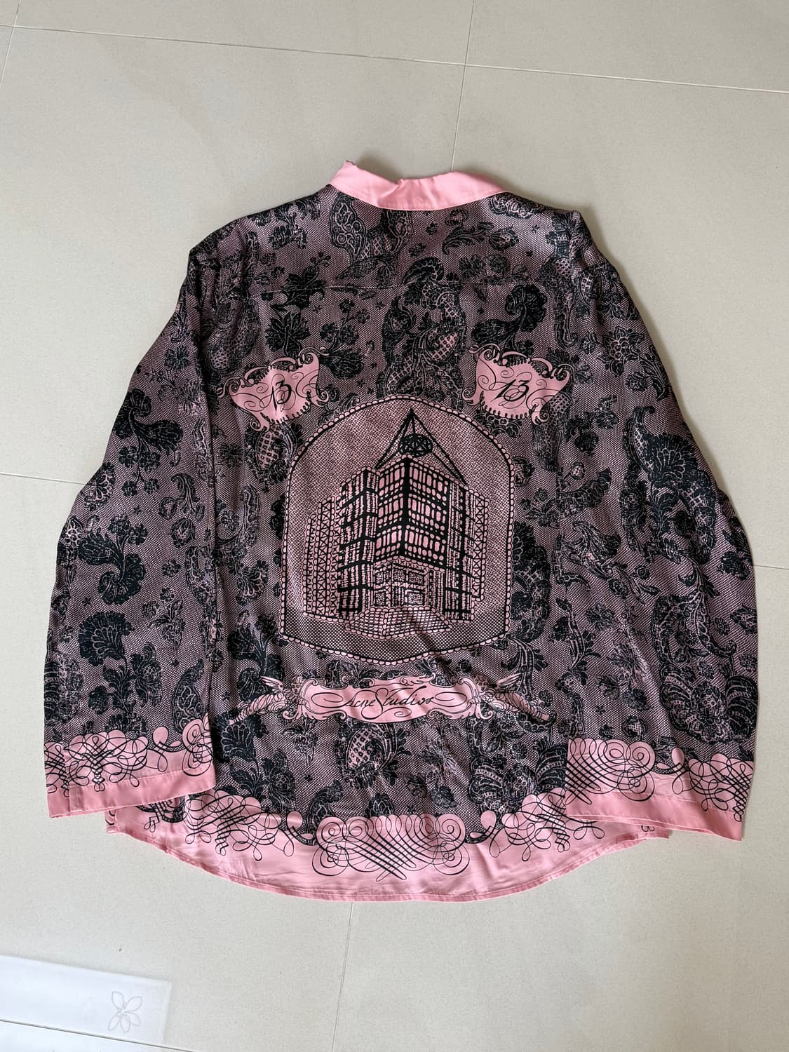 아크네 스튜디오 프린트 셔츠 상품이미지2