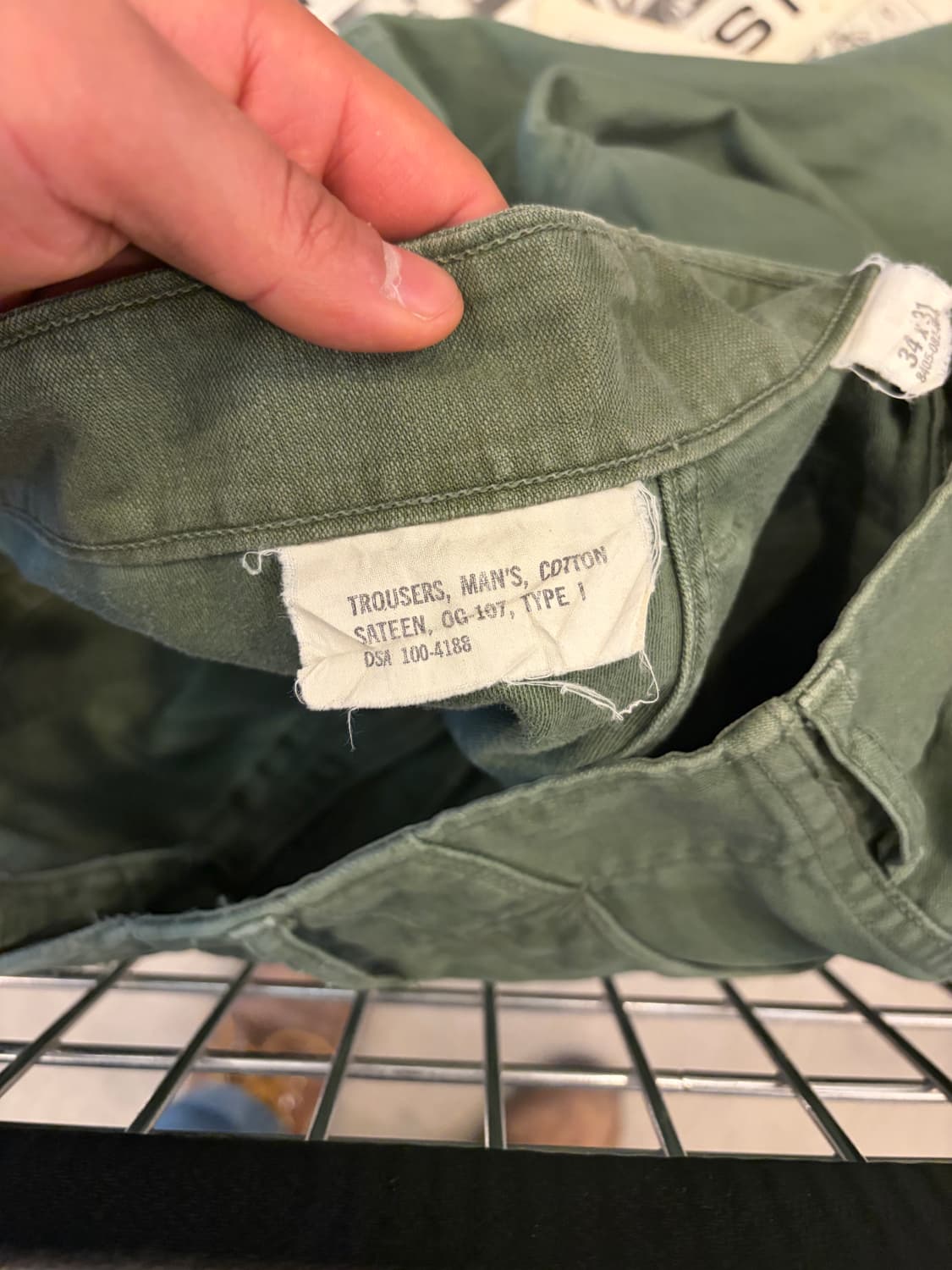 60’s Original OG-107 type1 fatigue pants 상품이미지9