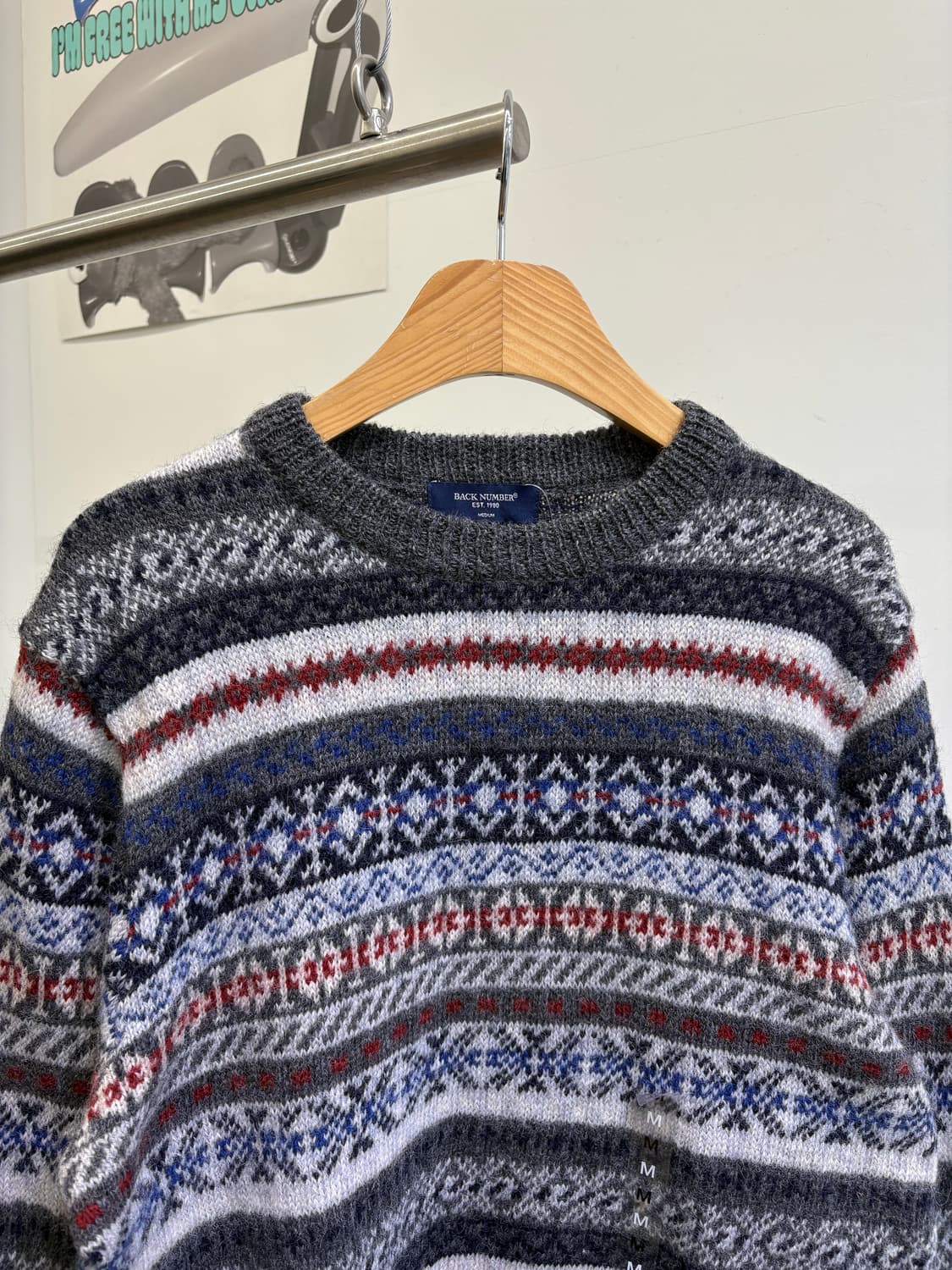 BACK NUMBER 니트 상품이미지2