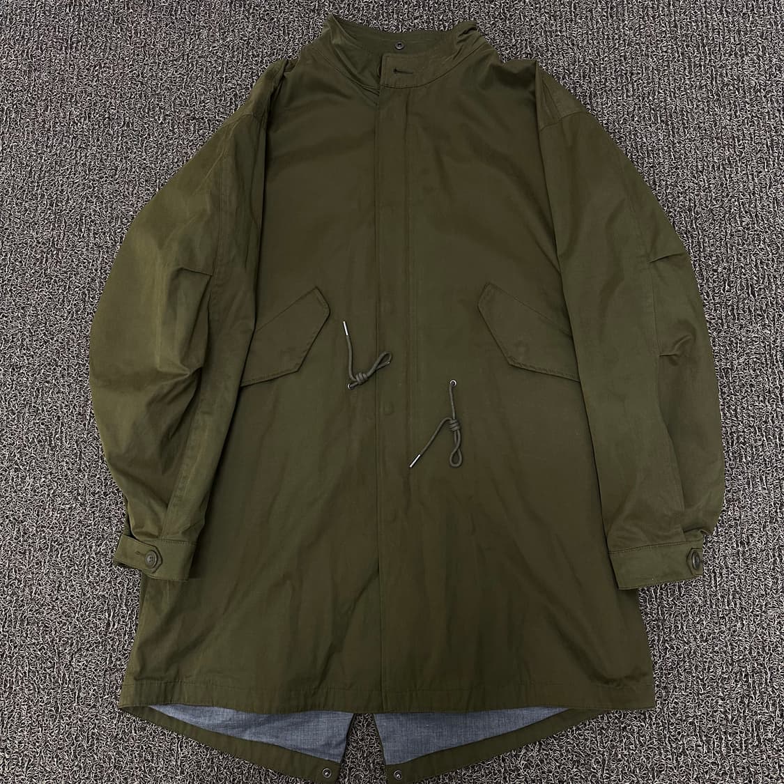 프리즘웍스 피쉬테일 야상 점퍼 카키 M 상품이미지1