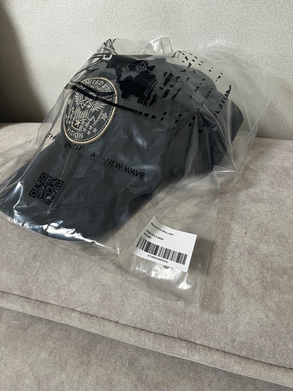 UNITED PATCH BALL CAP (CHARCOAL) 볼캡 L 상품이미지5