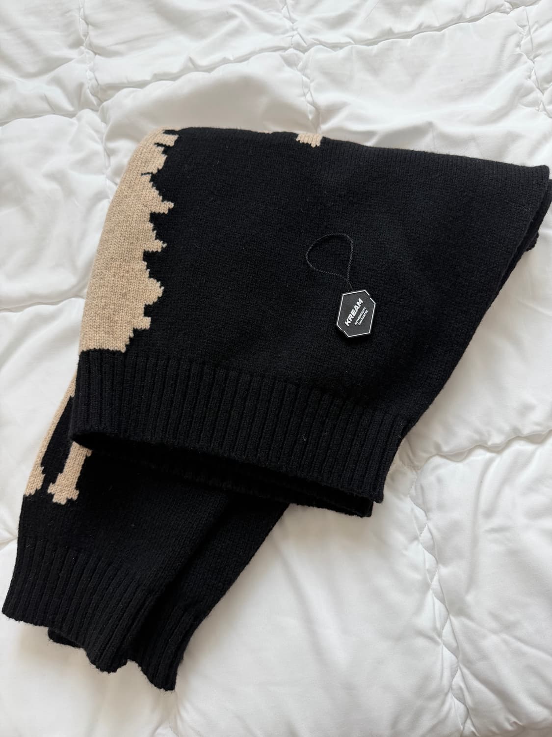 캐피탈 본 니트 블랙 3 사이즈 상품이미지4