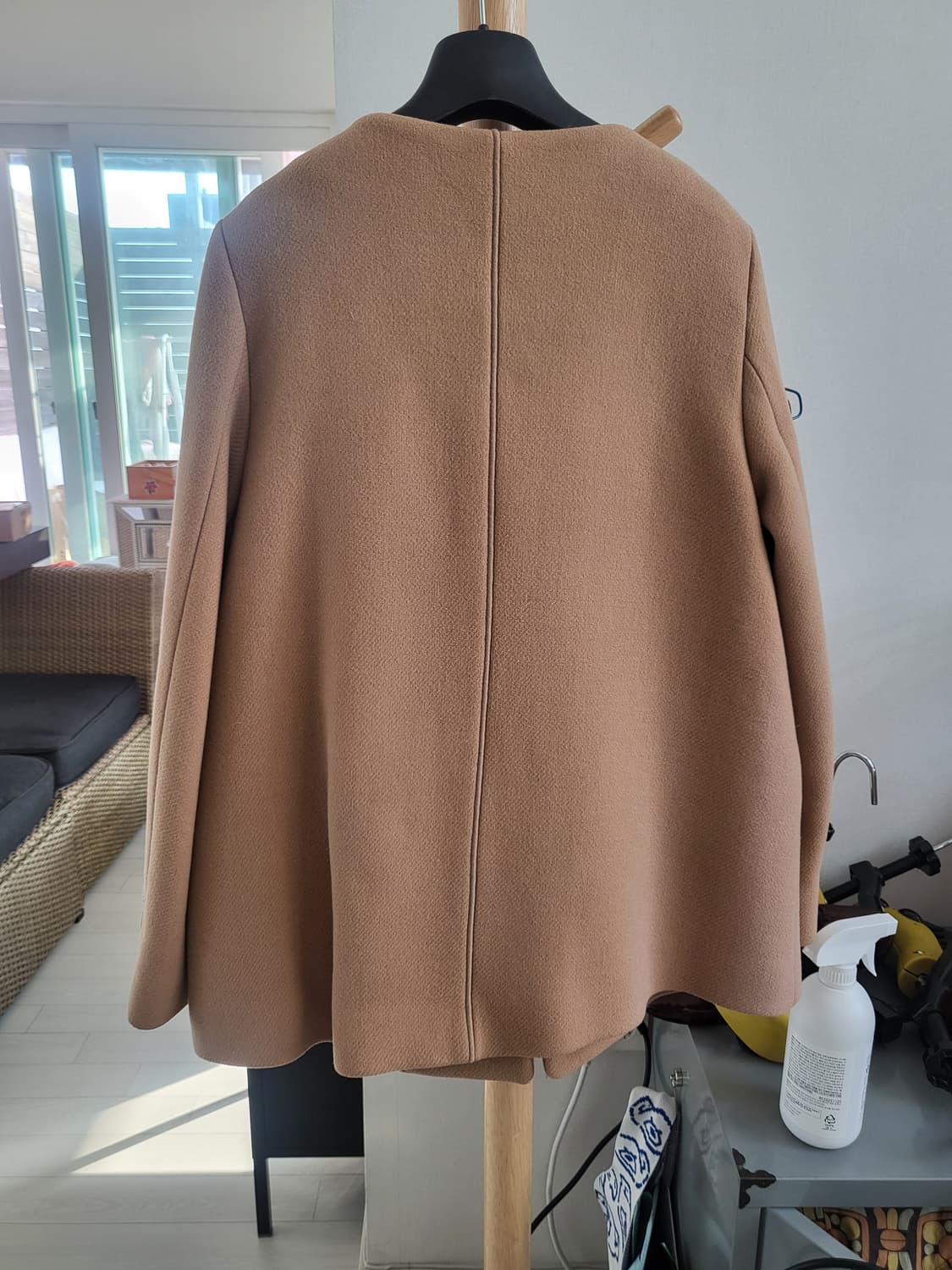 굿!ZOOC 여성 울 코트 55사이즈 상품이미지5