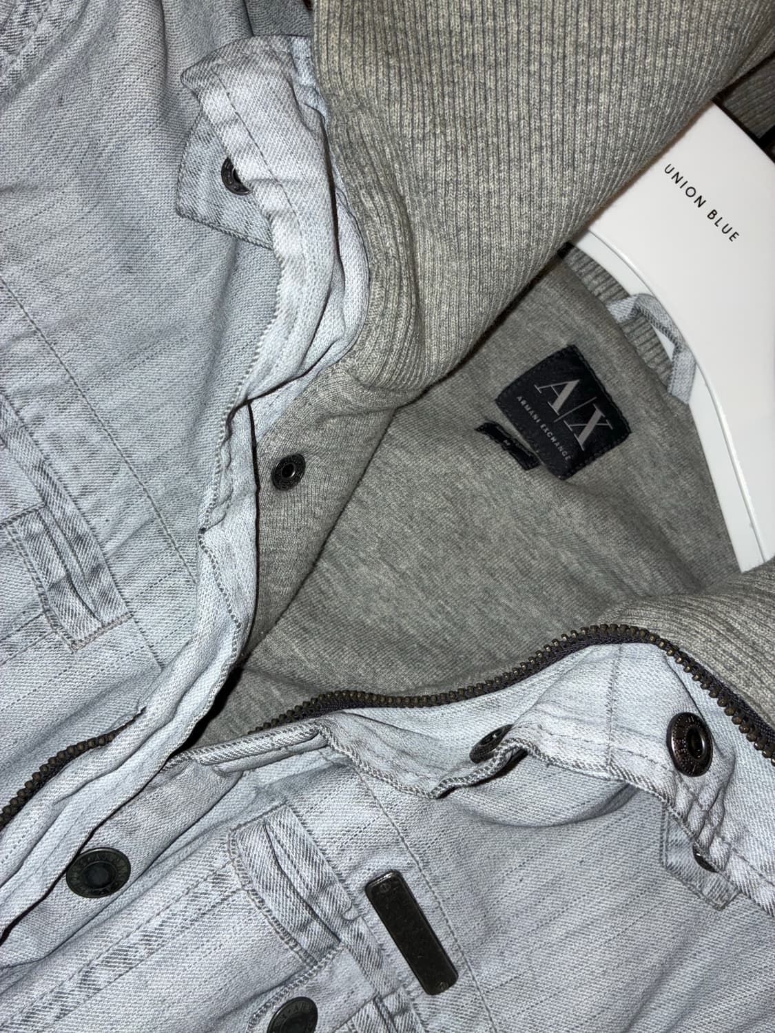 알마니익스체인지 스웻 밀리터리 자켓 M 상품이미지2