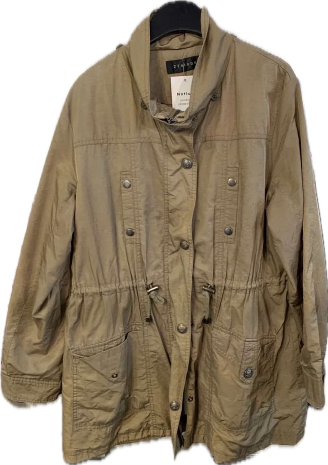 베이지카키 야상자켓 상품이미지1