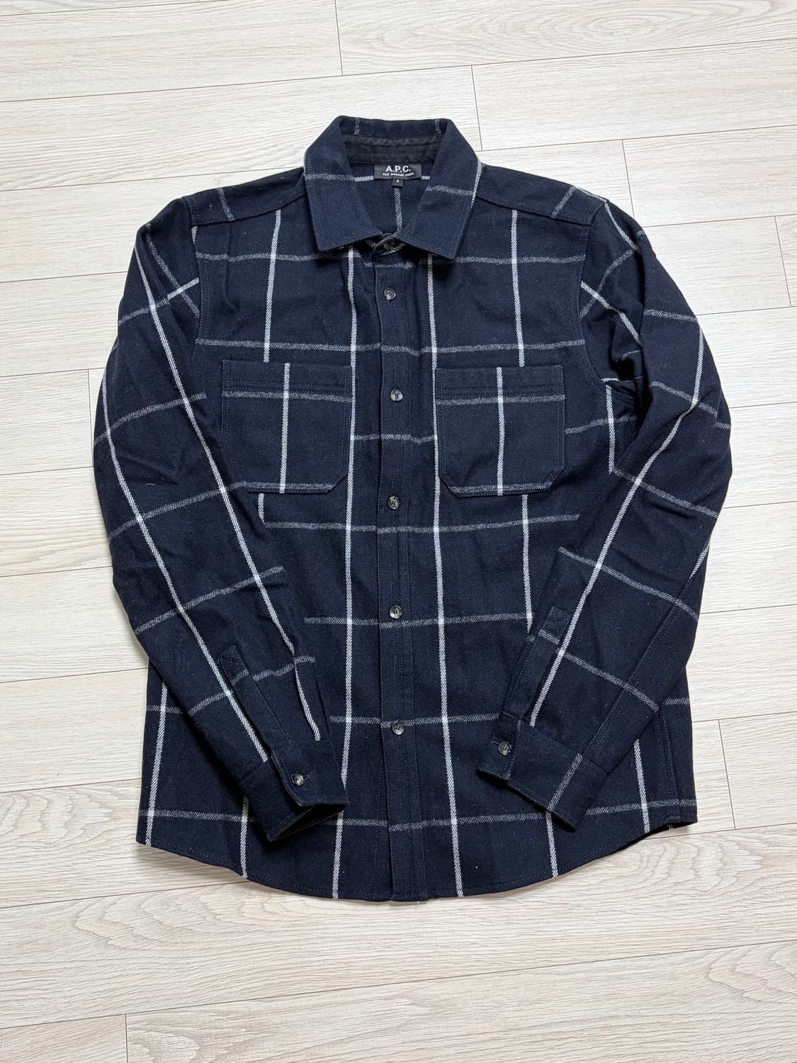 APC 아페쎄 울 셔츠 Ssize 상품이미지1