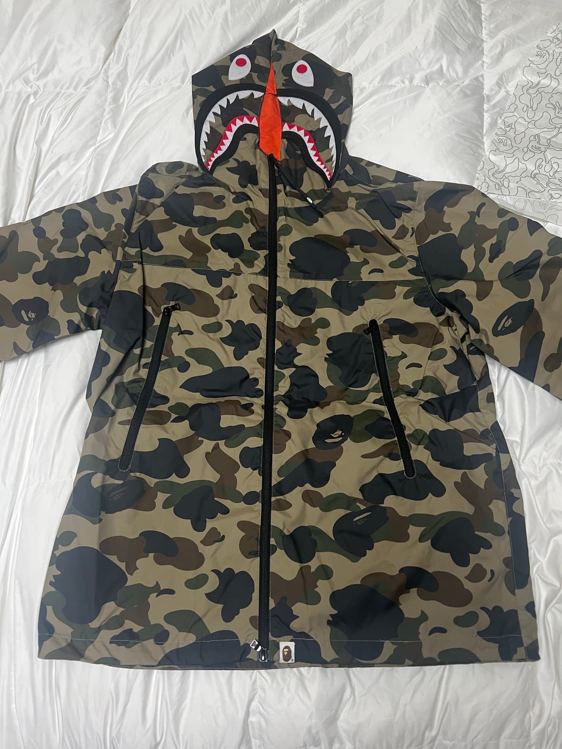 베이프 카모 후드 바람막이(새상품) 상품이미지3