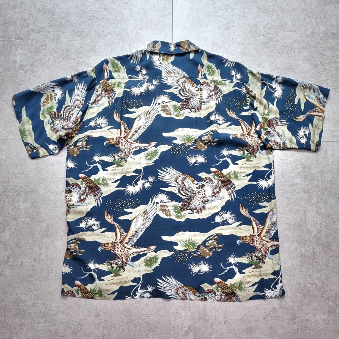 80s Paradise Found Hawaiian Shirt L sz 상품이미지6