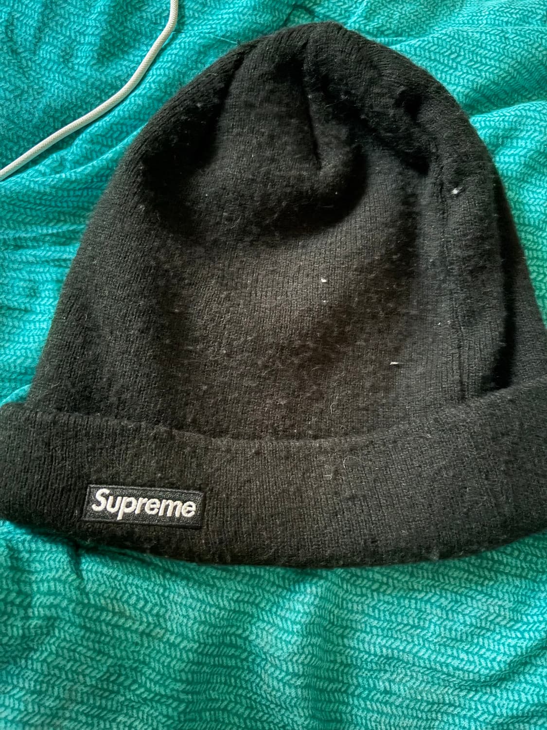 슈프림 뉴에라 블랙비니 상품이미지2