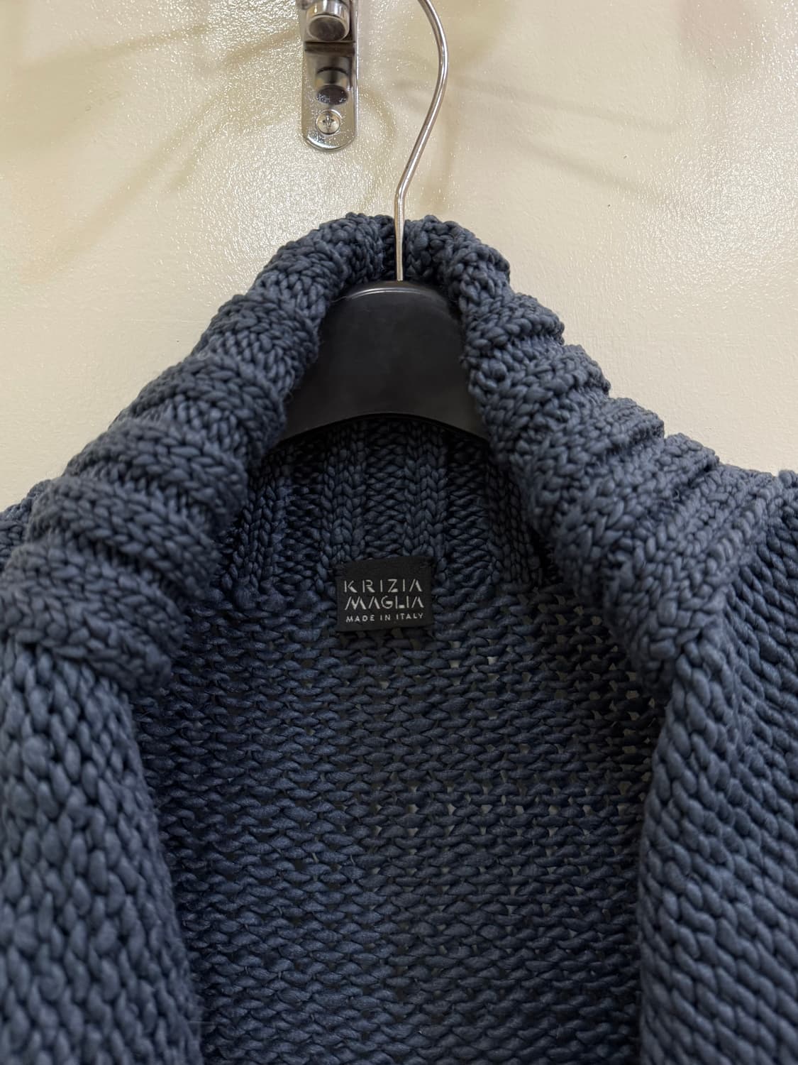 크리지아 다크블루 가디건 정품 상품이미지3