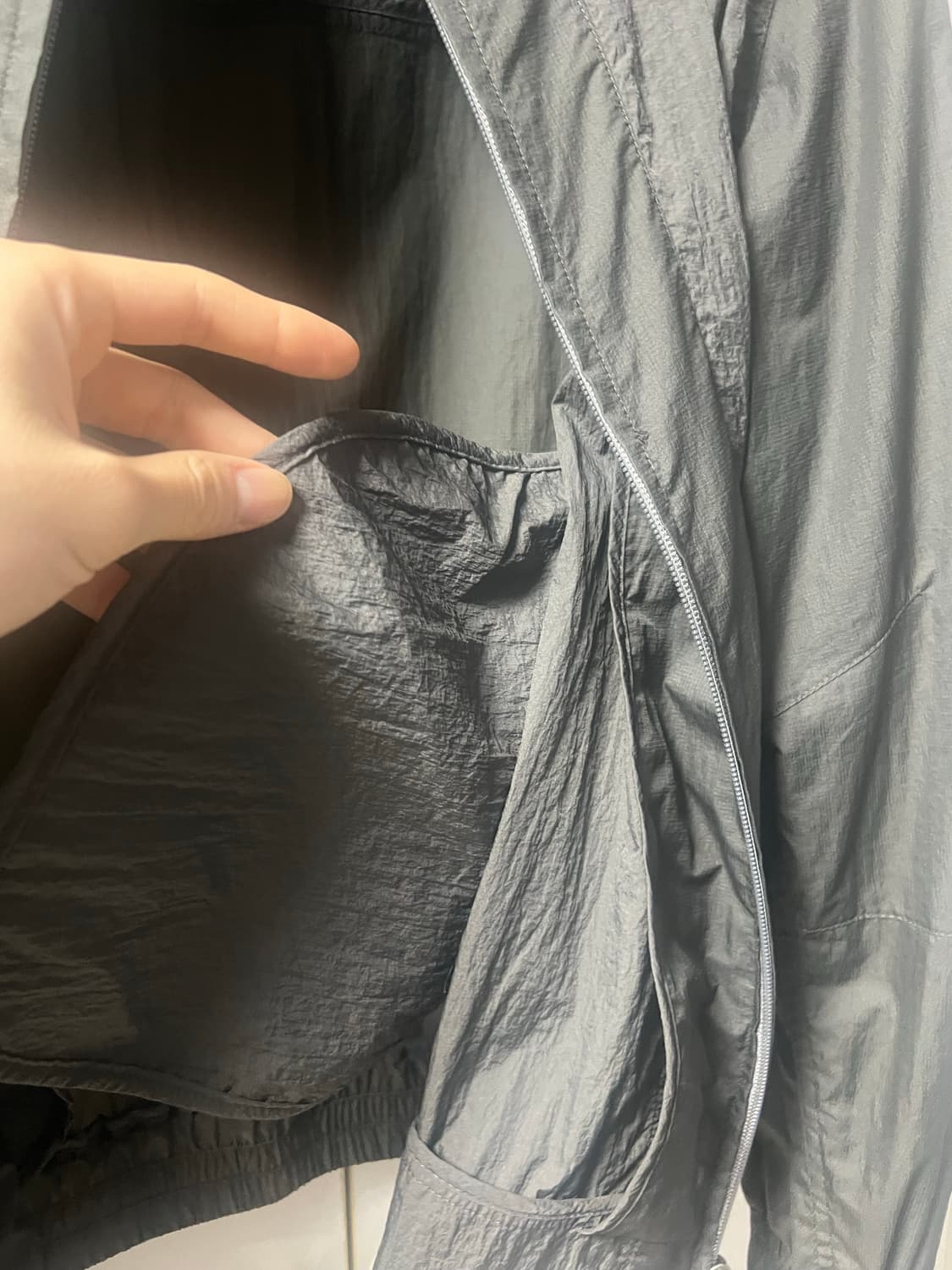 이그노타 코어8 워프 자켓 차콜 상품이미지4