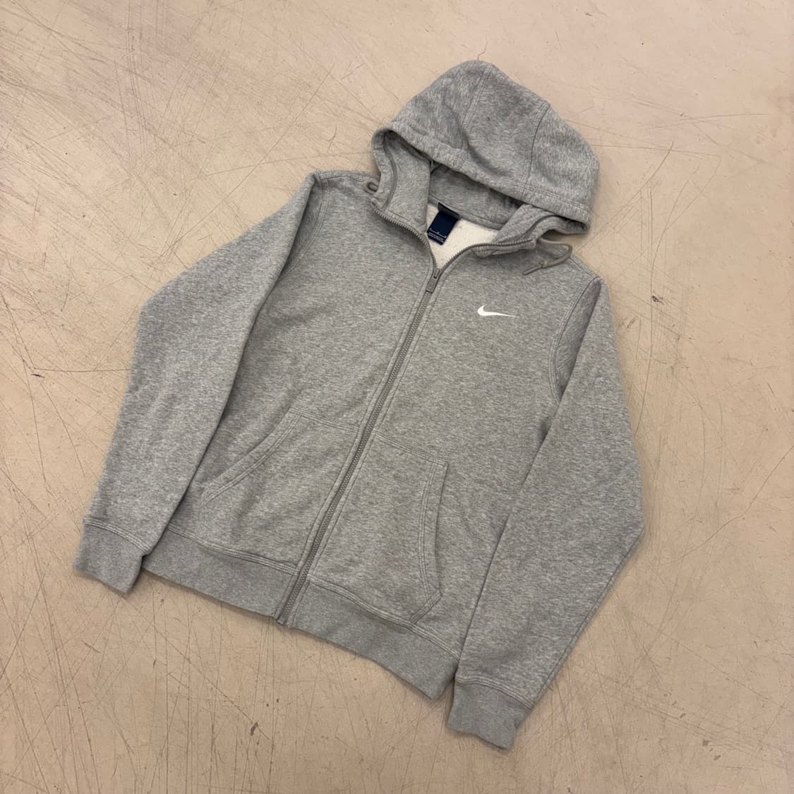 나이키 스우시 그레이 후드집업 상품이미지1