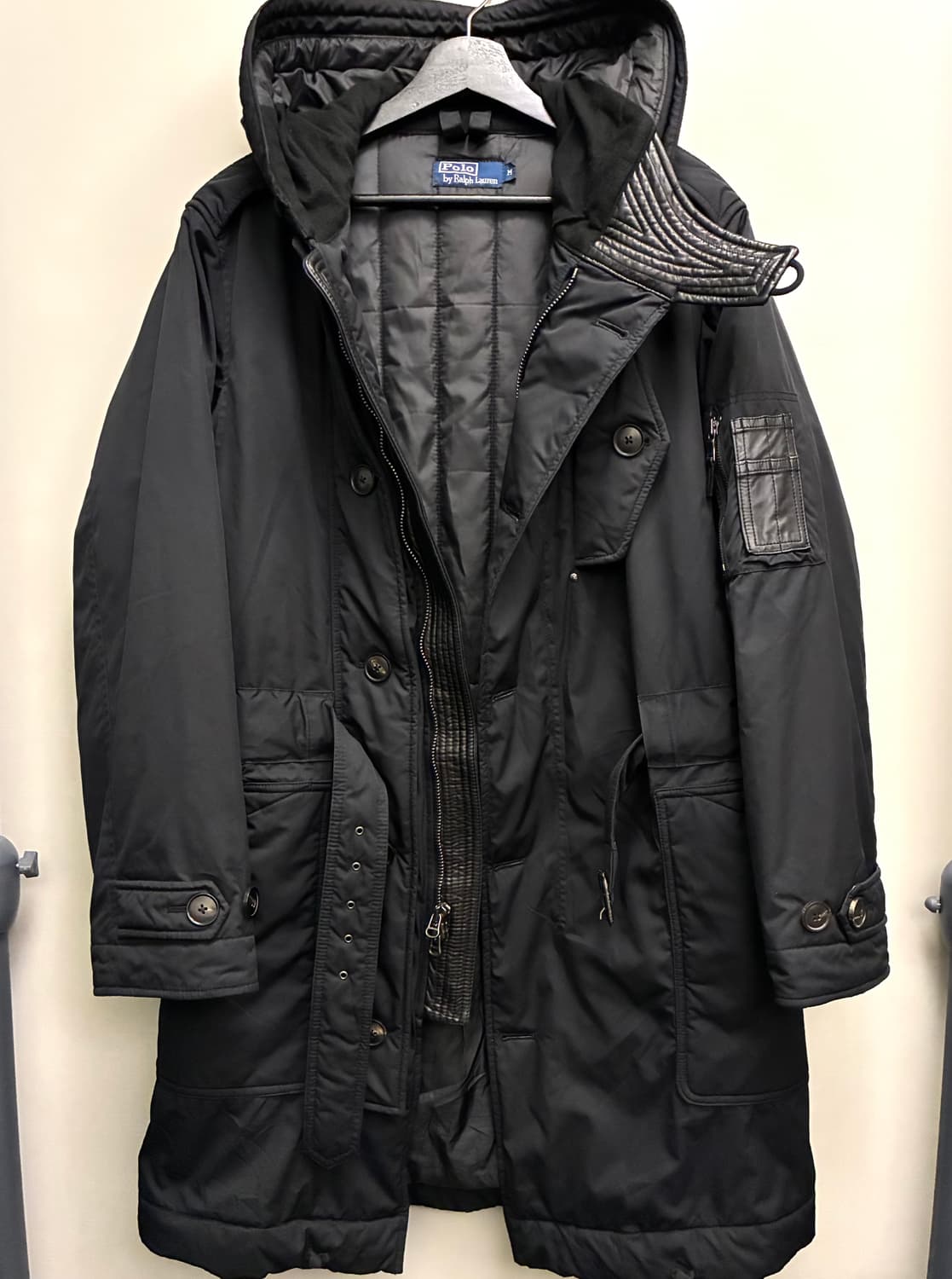 (M/100)00s 폴로랄프로렌 RAF 영국군 밀리터리 콜드 롱파카 상품이미지7