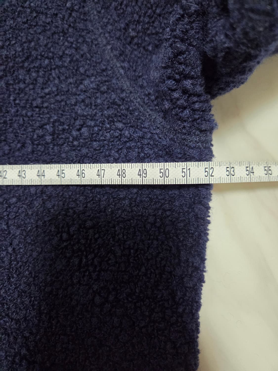 띠어리 네이비 플리스 후드집업 상품이미지6