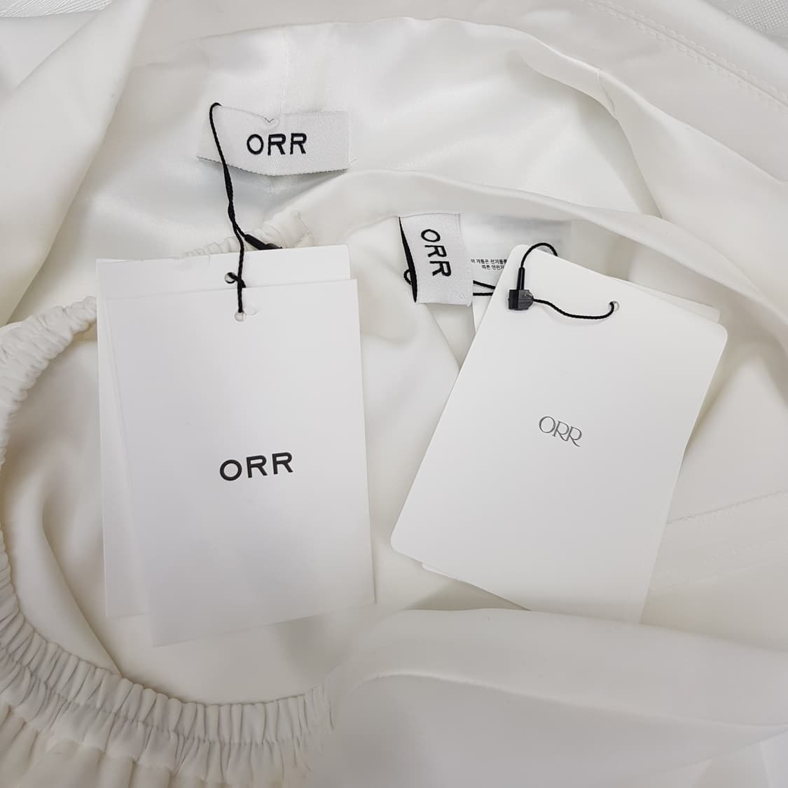 오르 2024 투버튼 자켓 와이드 팬츠 셋업 S/M사이즈(택달린새제품) 상품이미지9