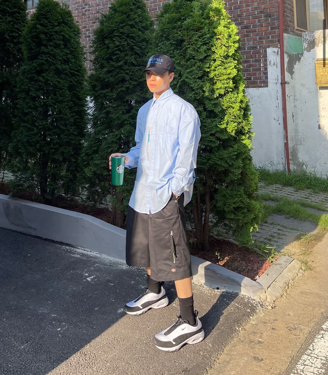 hae.a Dickies rework bermuda black 상품이미지2