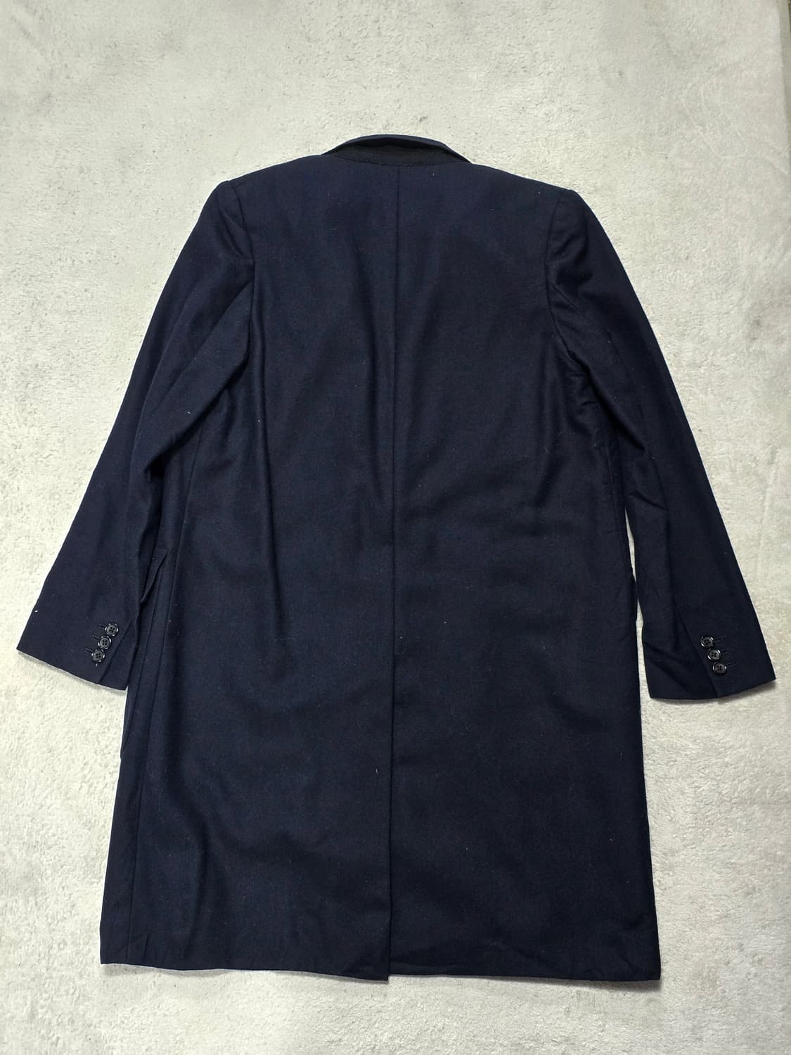 마가렛호웰 X 폭스브라더스 울 코트 네이비 2 상품이미지6