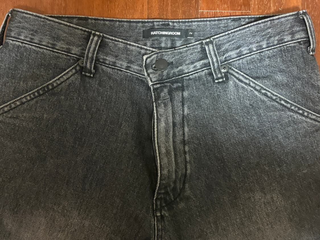 해칭룸 와이드커브드진 2사이즈 상품이미지2