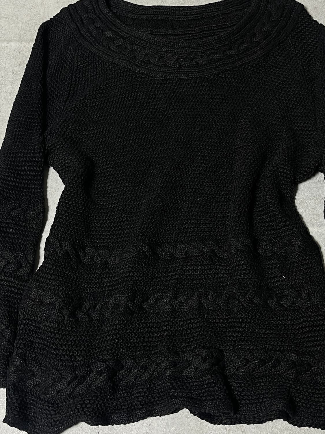 (Unknown)black ethnic knit 상품이미지3