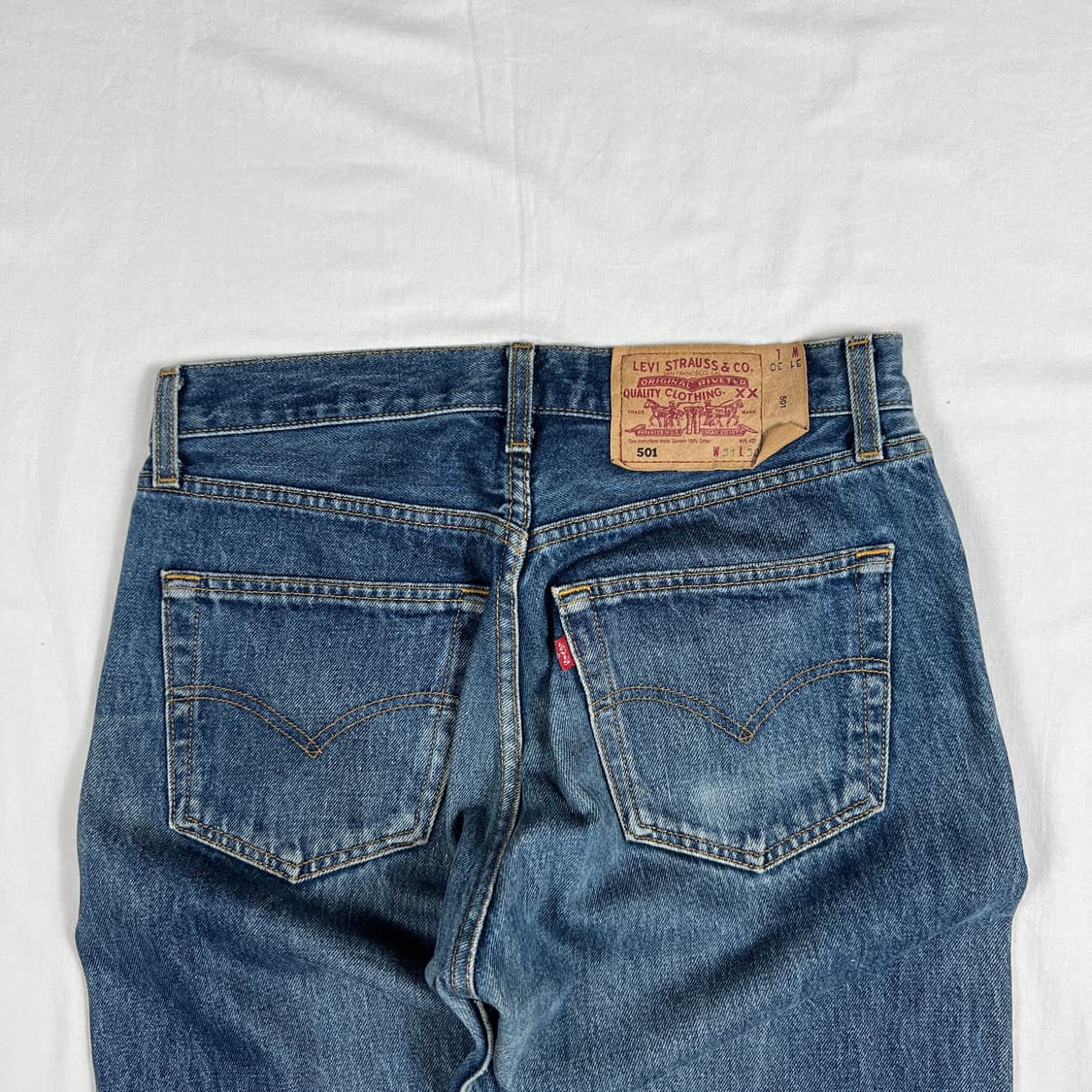 90‘s 리바이스 levis 501 데님팬츠 청바지 상품이미지7