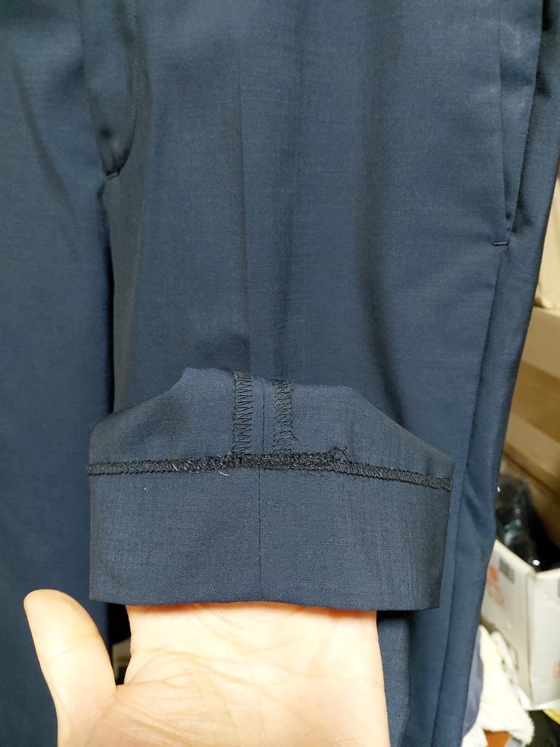 [띠어리]여름용 울100 네이비 슬렉스 31사이즈 상품이미지9