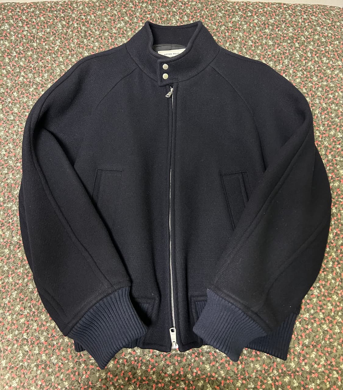 [L] 애프터프레이 리가즈 해링턴 블루종 네이비 상품이미지3