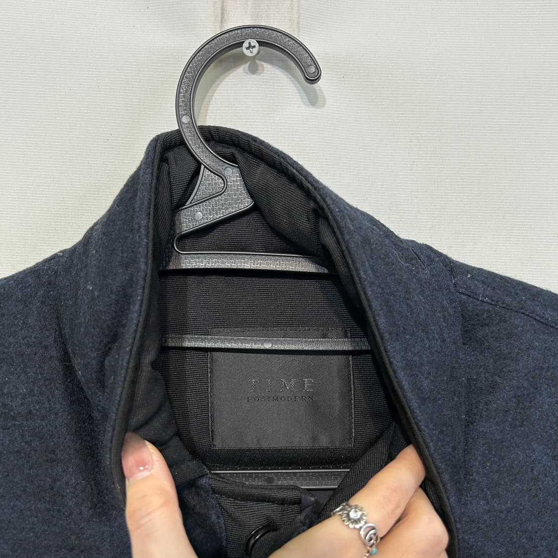 한섬 타임옴므 남성 구스다운 롱패딩 100  상품이미지2