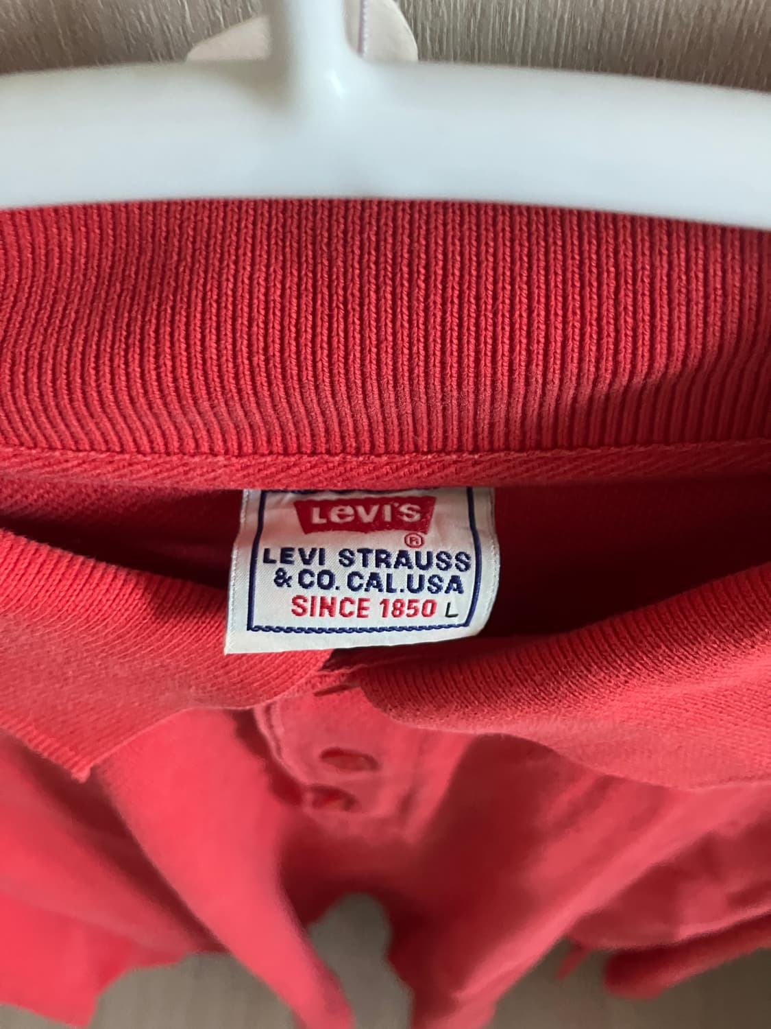 (L) 리바이스 90s 카라 롱슬리브 상품이미지3