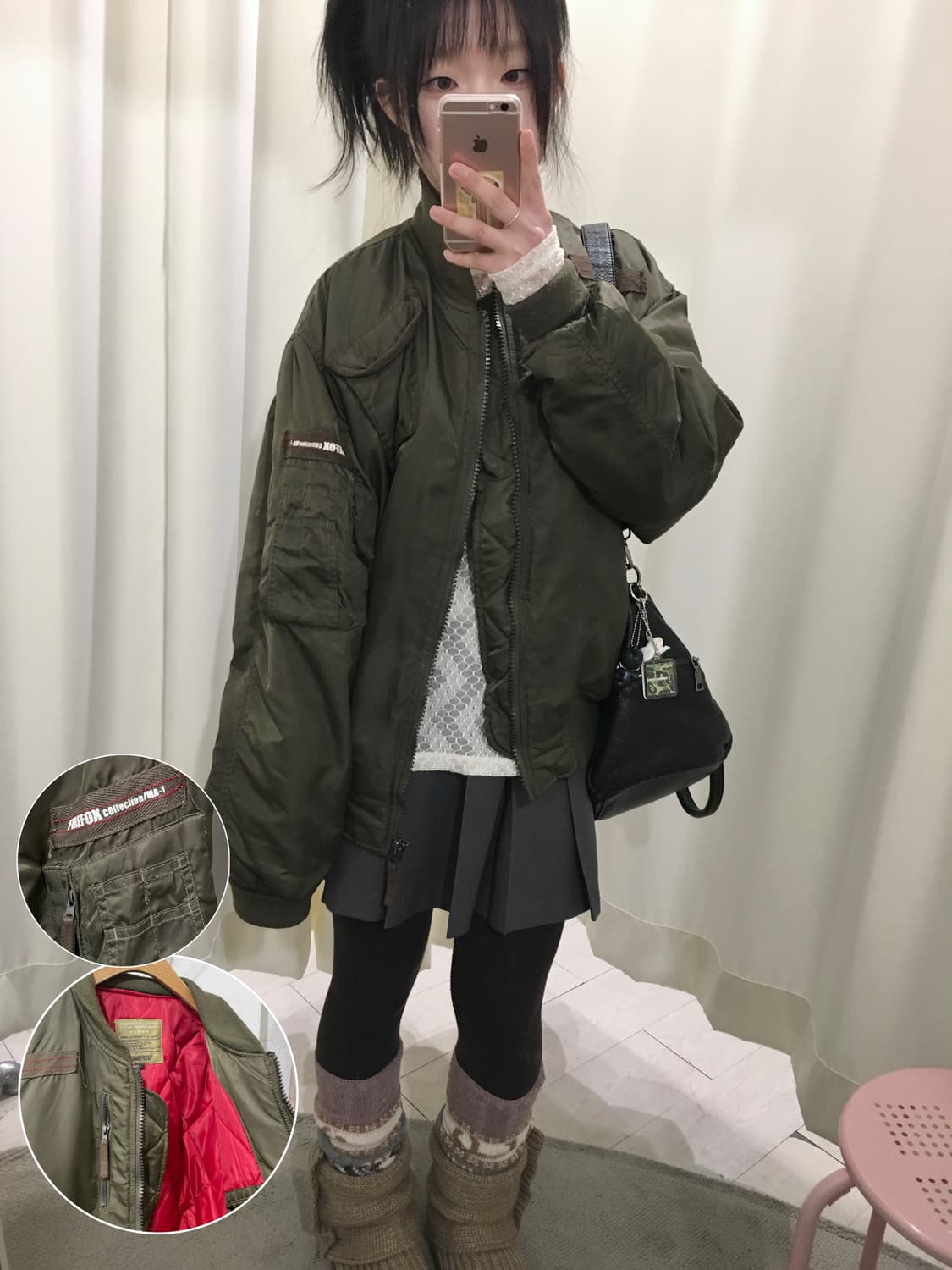 FIREFOX MA-1 Bomber Jacket 상품이미지1