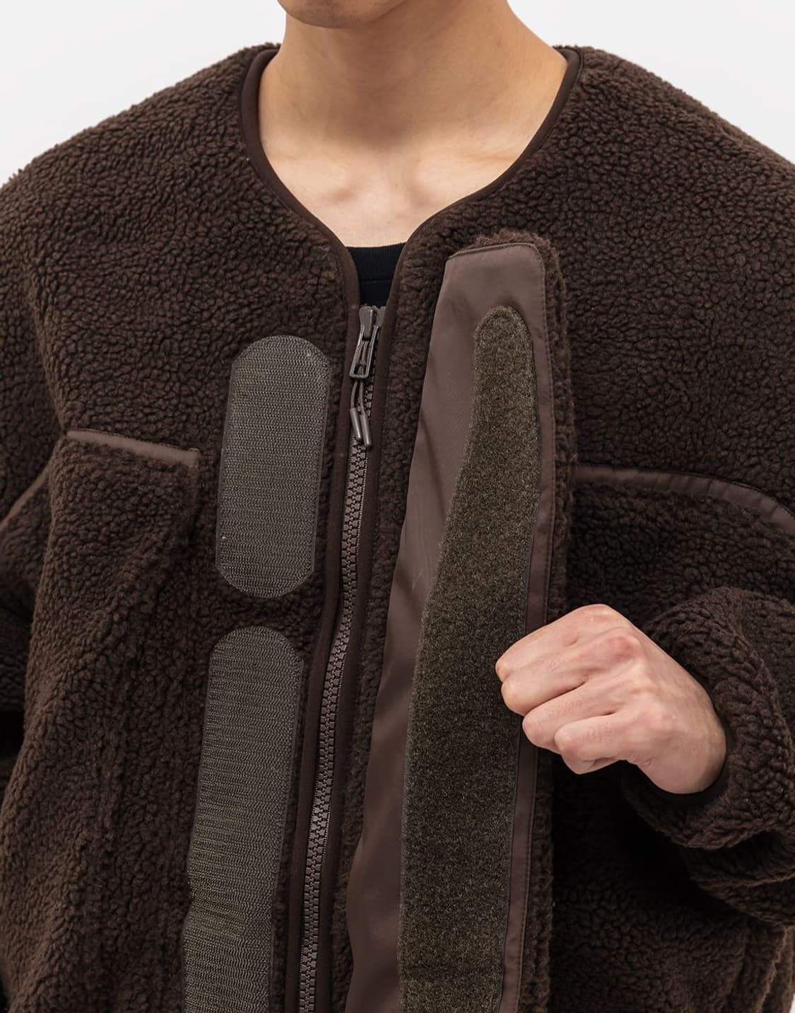 (L) 엔타이어 스튜디오 플러피 자켓 브라운 상품이미지5