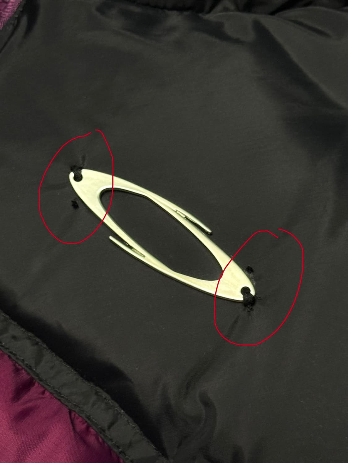 [노이아고] 리버시블 다운 패딩 베스트 (퍼플) 상품이미지9