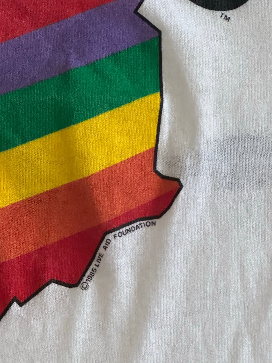 [L] 80s Live aid 오리지널 티셔츠 상품이미지4