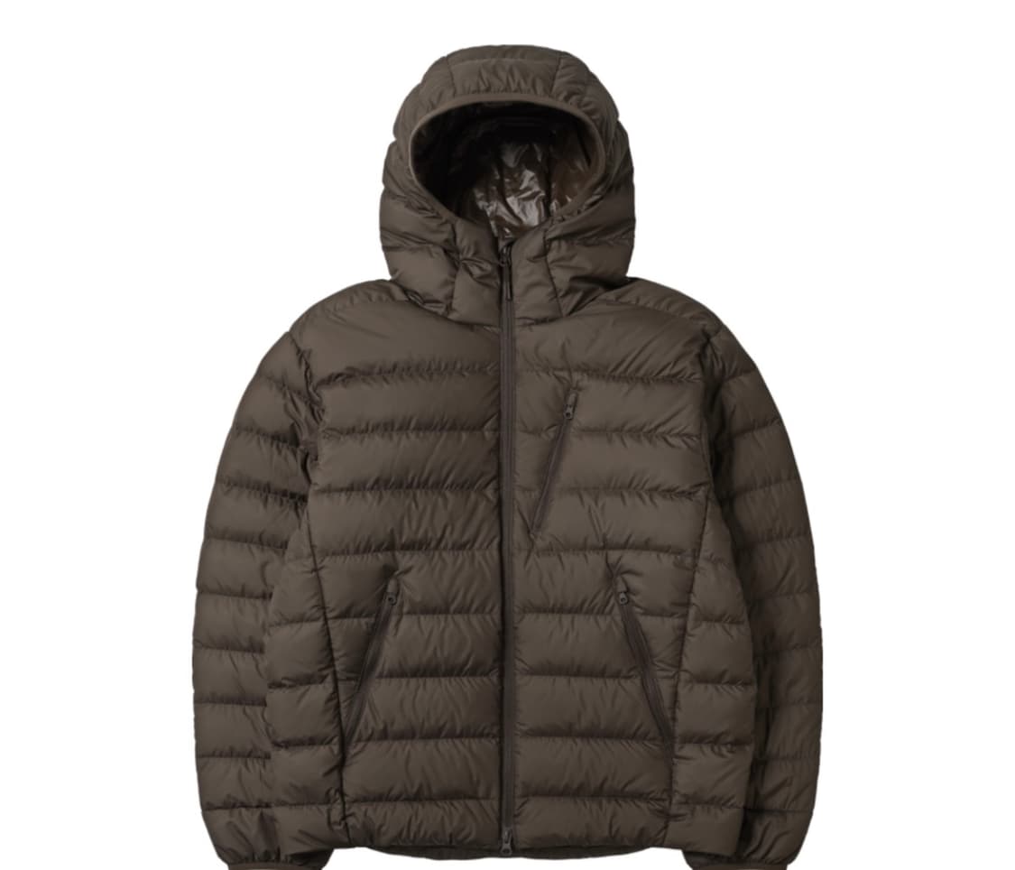 무신사 스탠다드 패딩 자켓 브라운 팝니다 상품이미지1