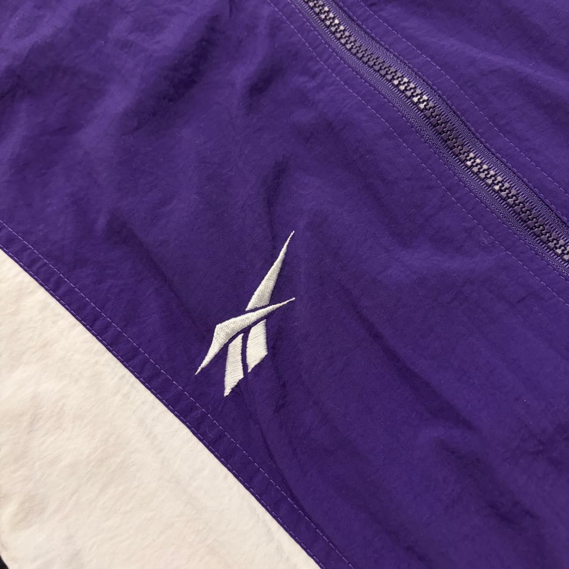 [L] 리복 레트로 바람막이 자켓 퍼플/블랙/화이트 D886 상품이미지4