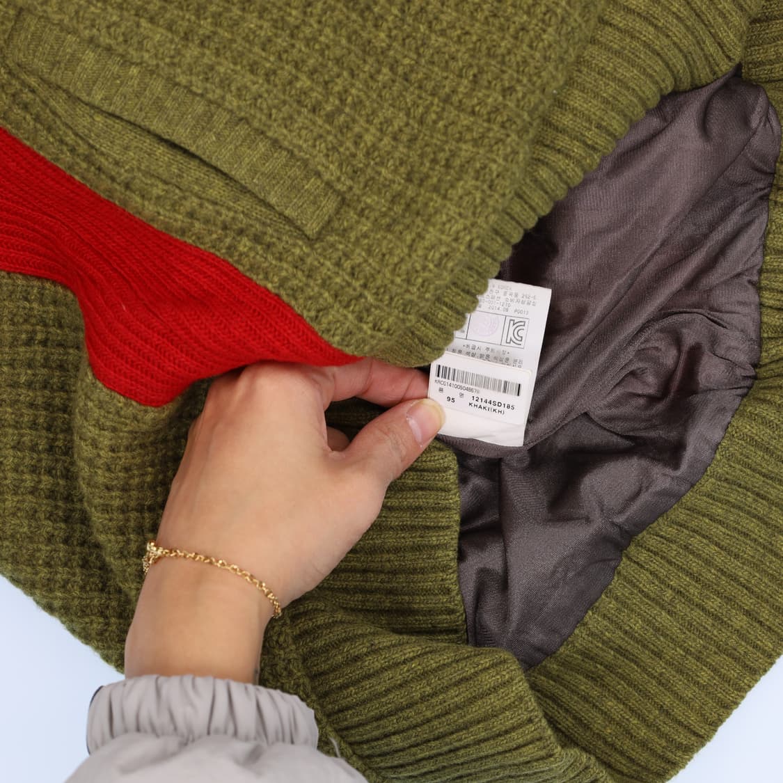 [95] 핑 골프 여성 덕다운 라쿤털 울 니트패딩 1209 H1 상품이미지6