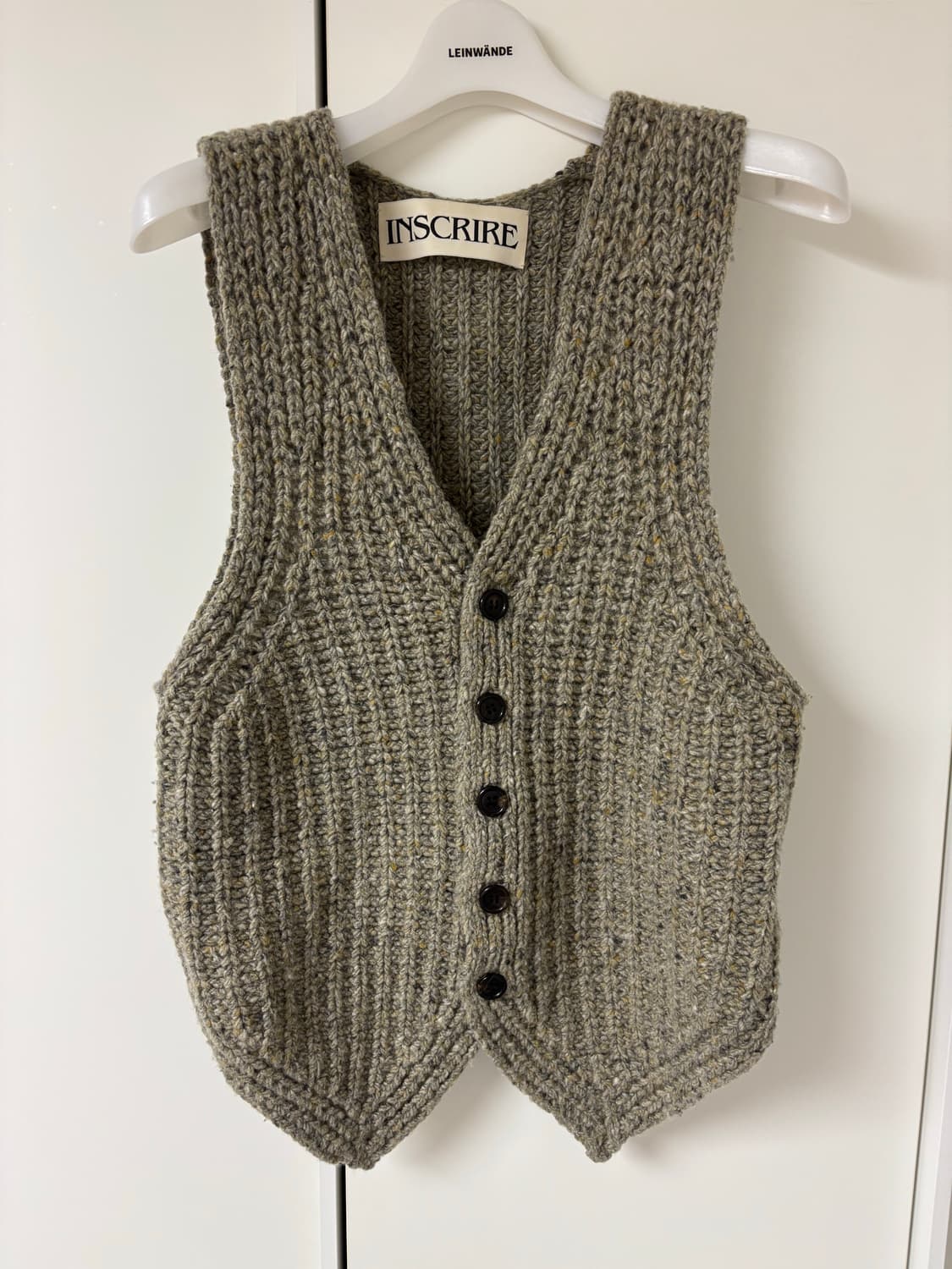 INSCRIRE 니트 베스트 조끼 상품이미지2