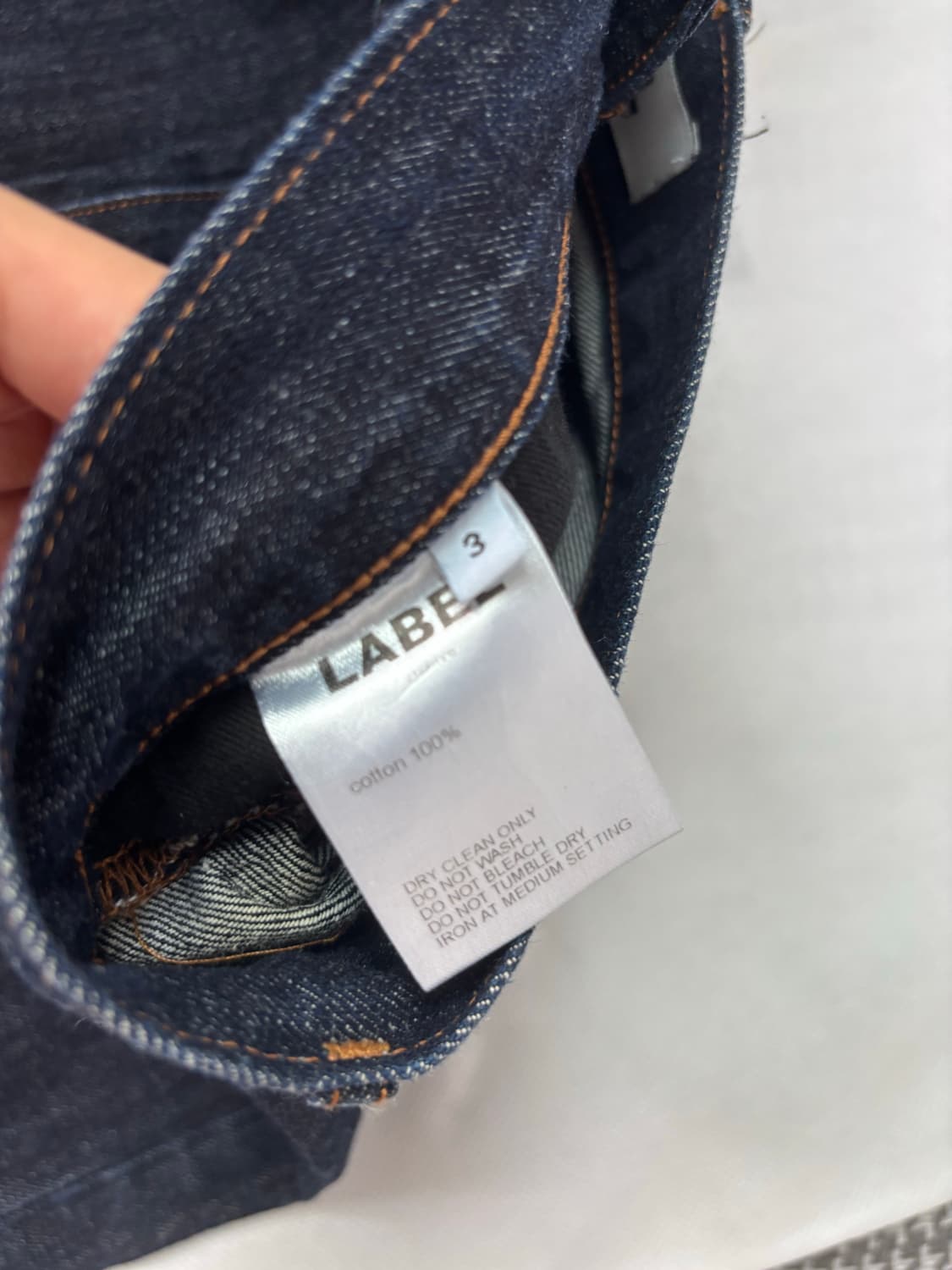 라벨아카이브 new baggy jeans indigo 상품이미지5