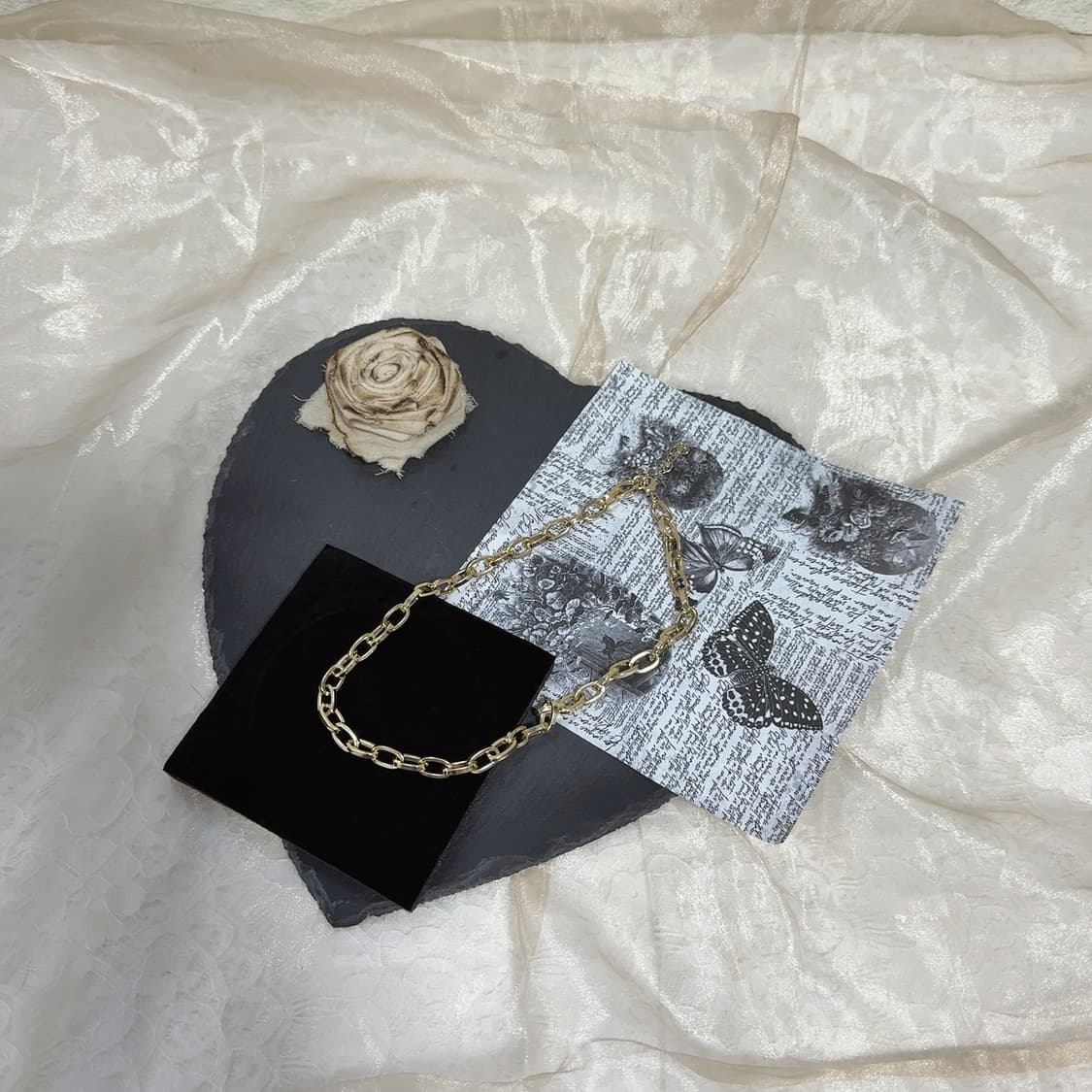 빈티지 체인 목걸이 상품이미지2