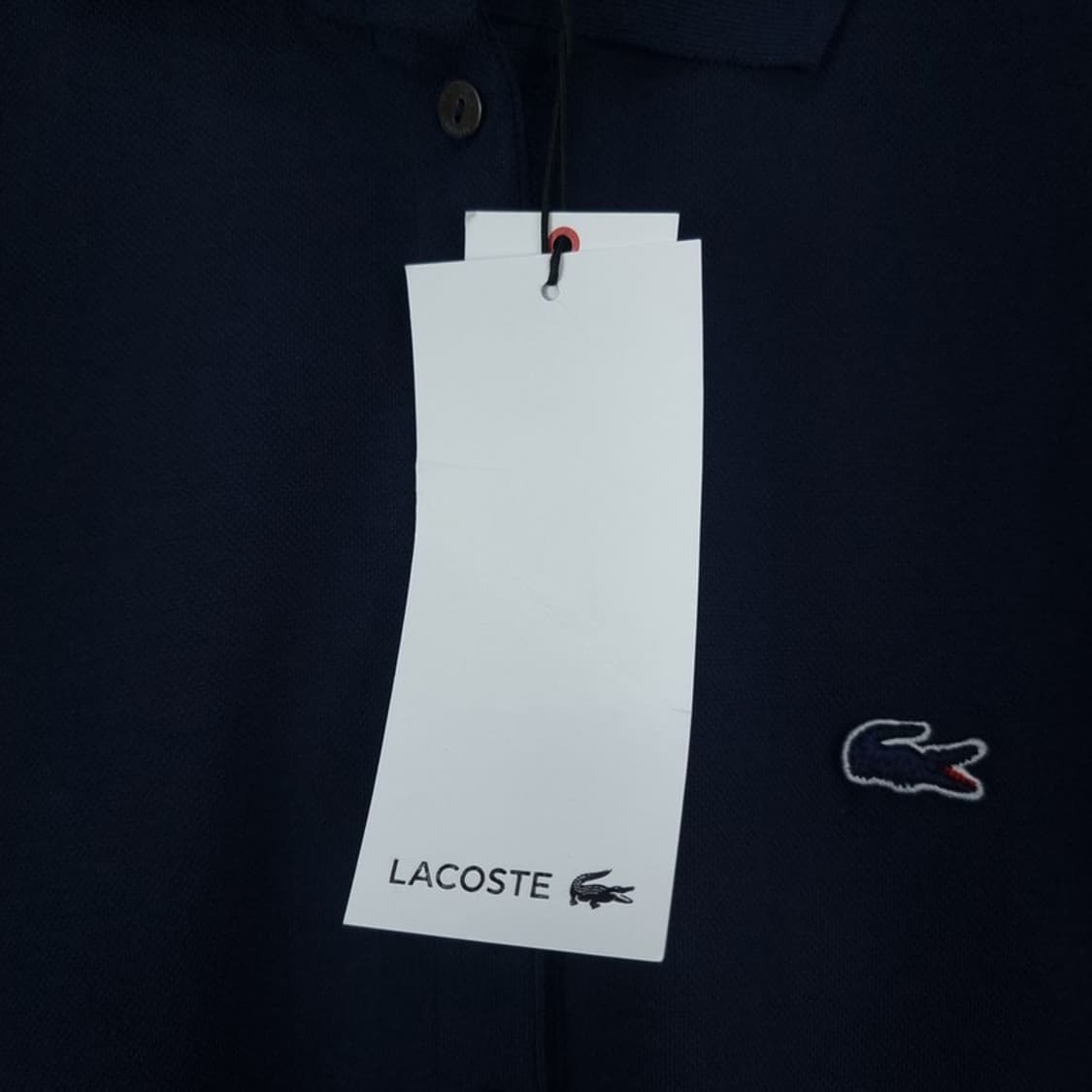 [라코스테] (새상품) 로고 패치 카라 원피스 네이비 M20205 상품이미지7
