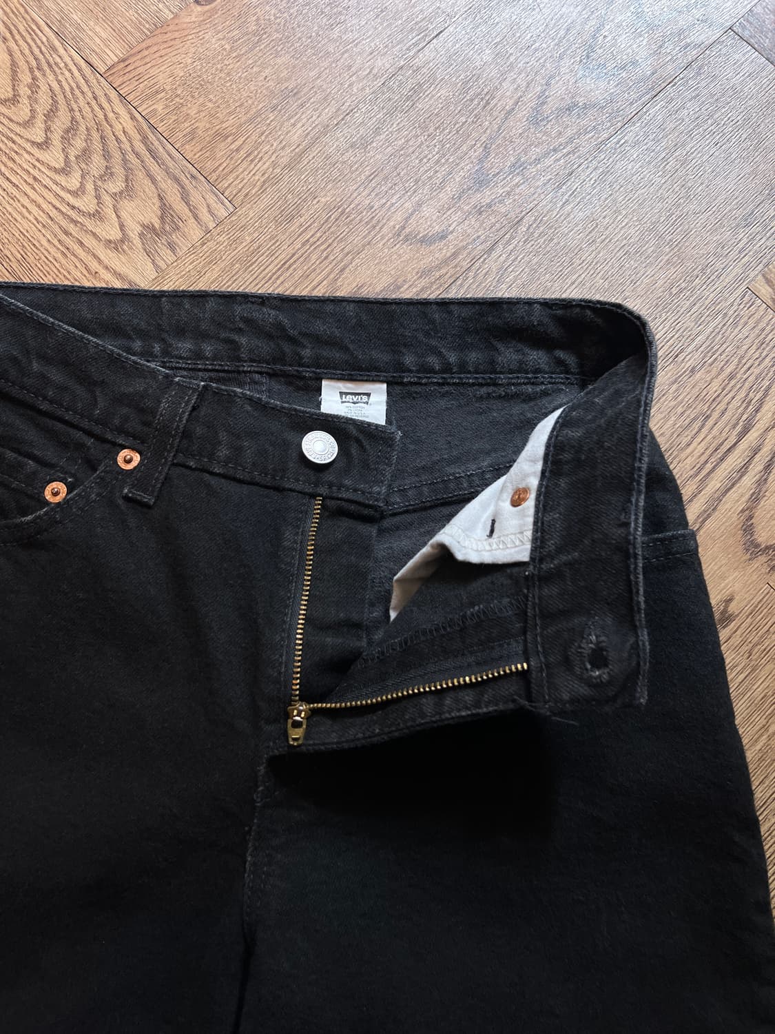 [25]00's 리바이스 우먼스 517 USA Made 데님 팬츠 L59 상품이미지3