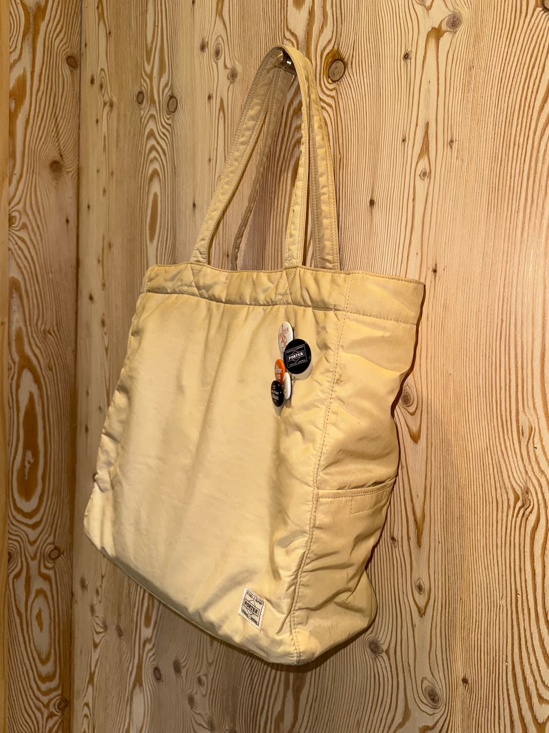 포터 뱃지 토트백 상품이미지3