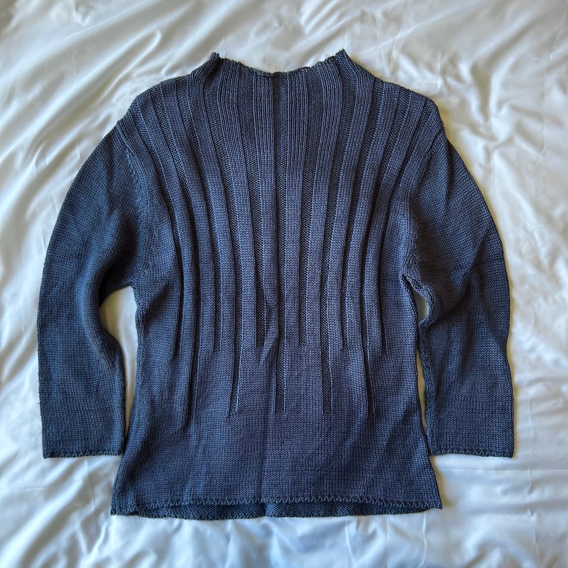 빈티지 7부 레이온 니트 상품이미지4