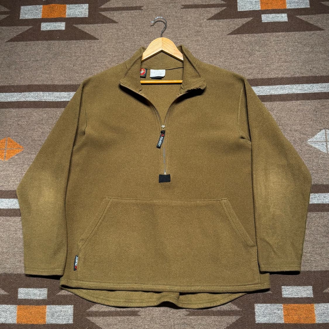 USMC 미해병대 오리지널 폴라텓 풀오버 플리스 L 상품이미지1