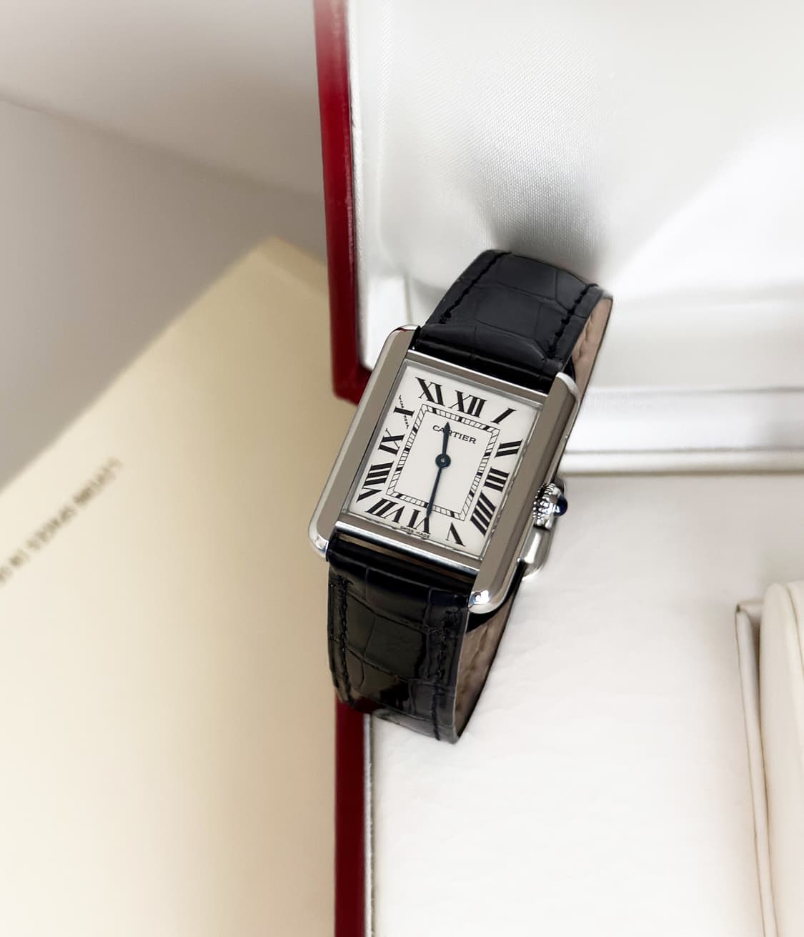 까르띠에 탱크 솔로 시계 상품이미지1
