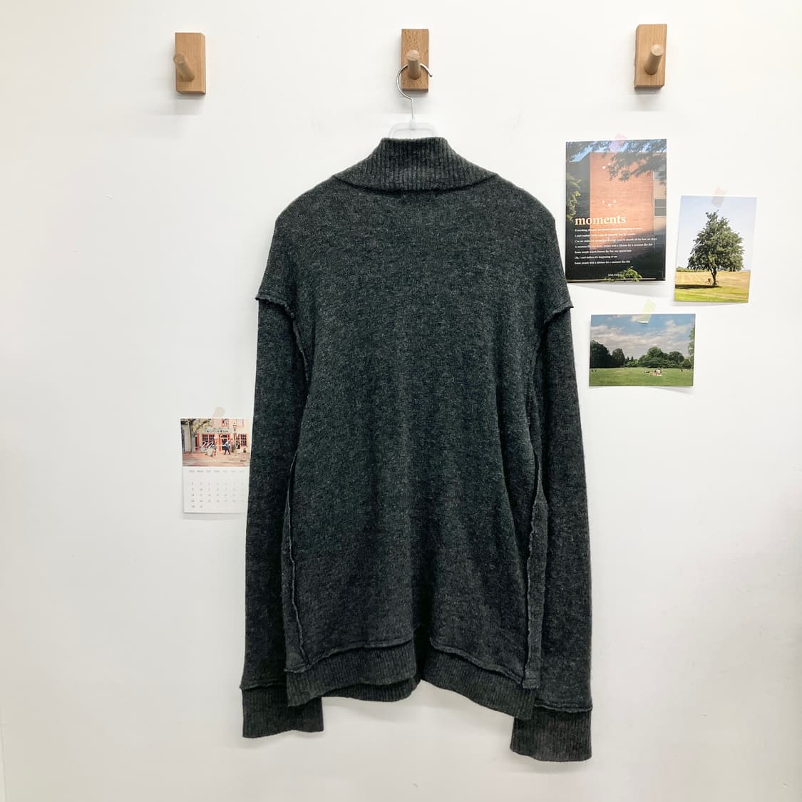 버버리 인사이드아웃 니트 집업 자켓 상품이미지8